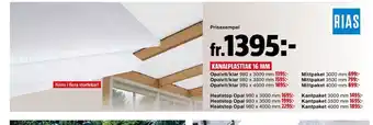 Bauhaus Rias kanaltak erbjuda
