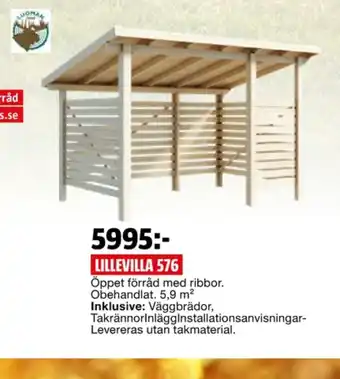 Bauhaus Luoman förråd erbjuda