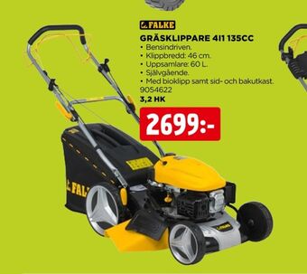 Jem&Fix Falke gräsklippare erbjuda