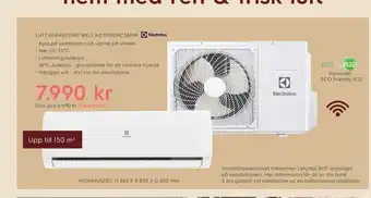 Electrolux Home Electrolux luftvärmepump erbjuda