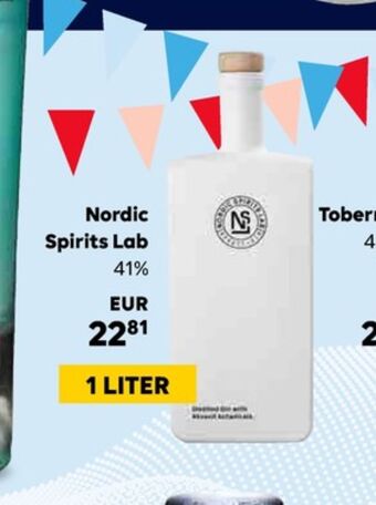 Border Shop Nordic spirits lab gin erbjuda