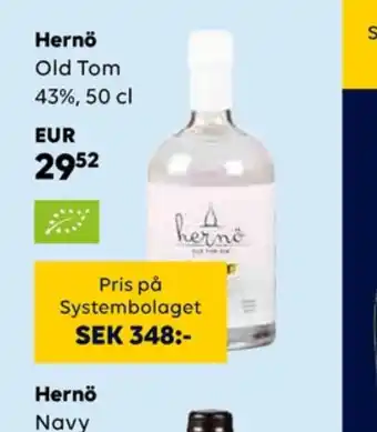 Border Shop Hernö gin erbjuda