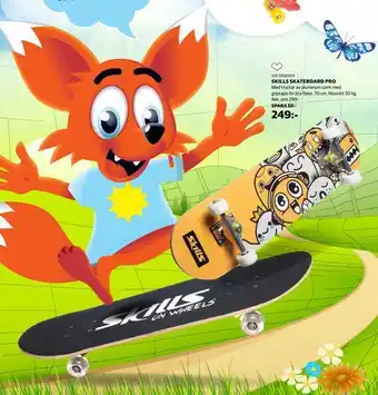 Lekia Skills skateboard pro erbjuda