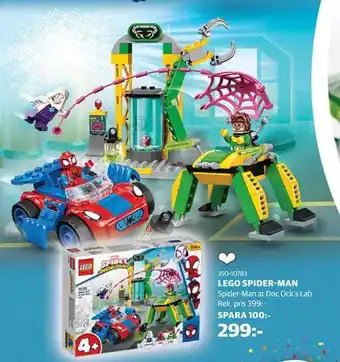 Lekia Lego spider- man erbjuda