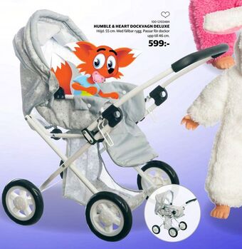 Lekia Humble & heart dockvagn deluxe erbjuda