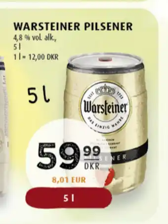 Scandinavian Park Warsteiner öl erbjuda