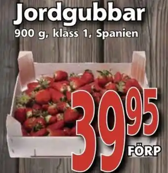 Supergrossen Jordgubbar 900 g erbjuda