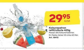 Byggmax Kolsyrepatron refill/utbyte 425g erbjuda
