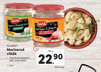 Lidl Marinerad vitlök erbjuda