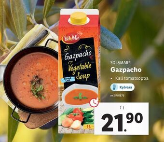 Lidl Gazpacho erbjuda
