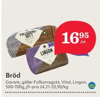 Hemköp Lingon bröd erbjuda