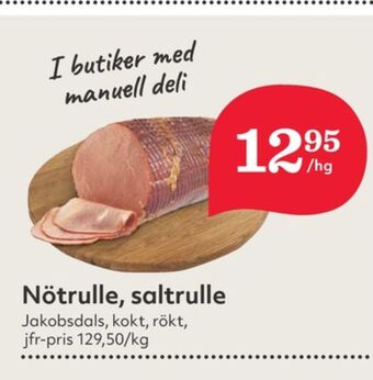 Hemköp Jakobsdals saltrulle erbjuda