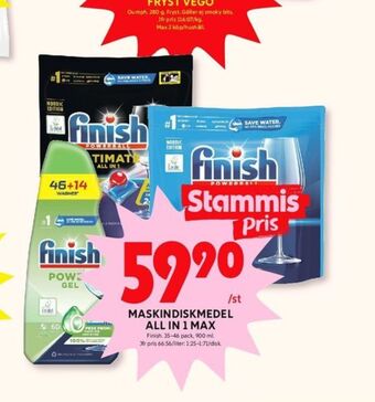 ICA Kvantum Finish maskindiskmedel erbjuda
