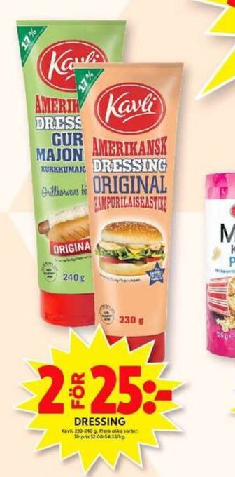 ICA Maxi Kavli dressing erbjuda