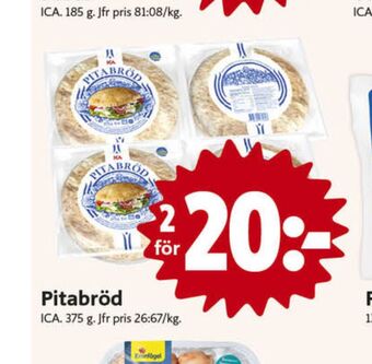 ICA Nära Ica pitabröd erbjuda