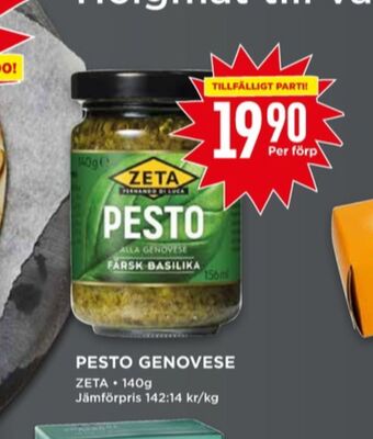 Willys Zeta pesto erbjuda