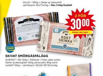 Willys Garant skinka erbjuda