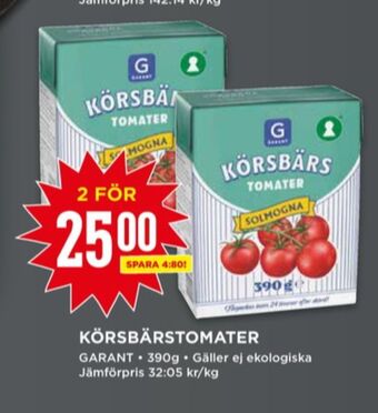 Willys Garant tomater erbjuda