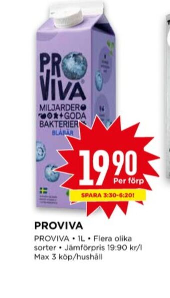 Willys Proviva fruktdryck erbjuda