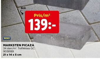 Jem&Fix Marksten picaza erbjuda