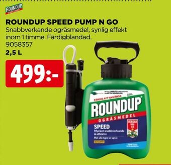 Jem&Fix Roundup speed pump n go erbjuda