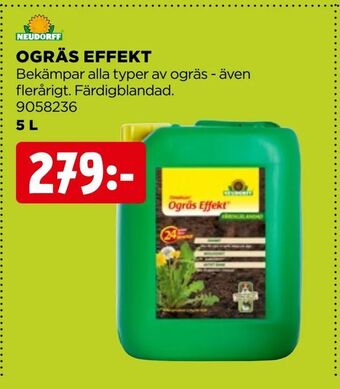Jem&Fix Ogräs effekt erbjuda