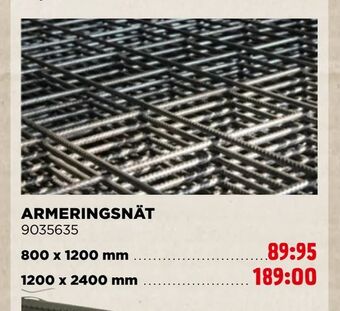 Jem&Fix Armeringsnät erbjuda