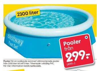 Rusta BestWay Pool erbjuda