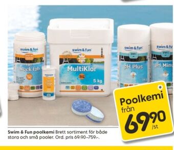 Rusta Swim & Fun Poolrening & underhåll erbjuda