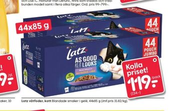 Rusta Latz Kattmat erbjuda