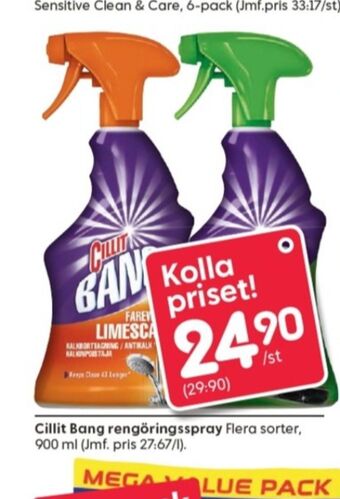 Rusta Cillit Bang Rengöringsmedel erbjuda