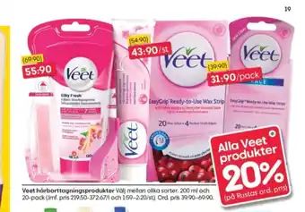 Rusta Veet Procent erbjuda
