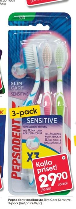 Rusta Pepsodent Tandborste erbjuda
