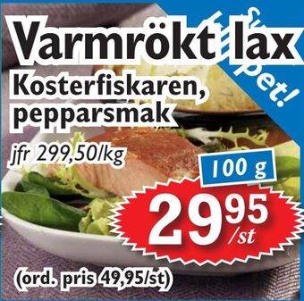Varmrökt lax