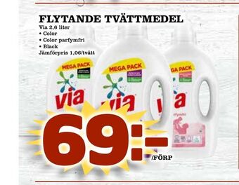 Bonum Matmarknad Flytande tvättmedel erbjuda