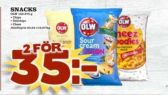 Bonum Matmarknad Snacks erbjuda