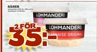 Bonum Matmarknad Såser erbjuda