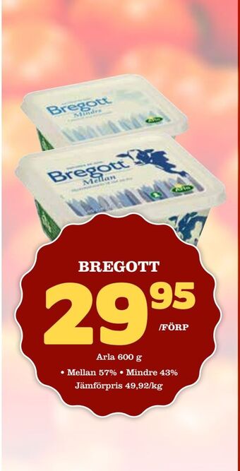Bonum Matmarknad Bregott erbjuda