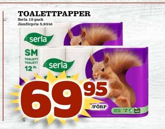 Bonum Matmarknad Toalettpapper erbjuda