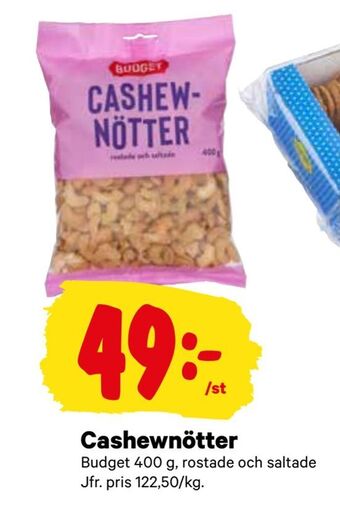 City Gross Cashewnötter erbjuda