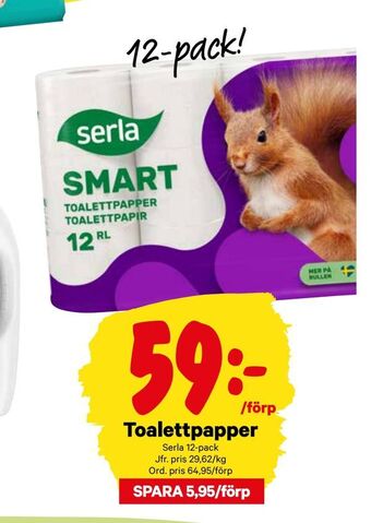 City Gross Toalettpapper erbjuda