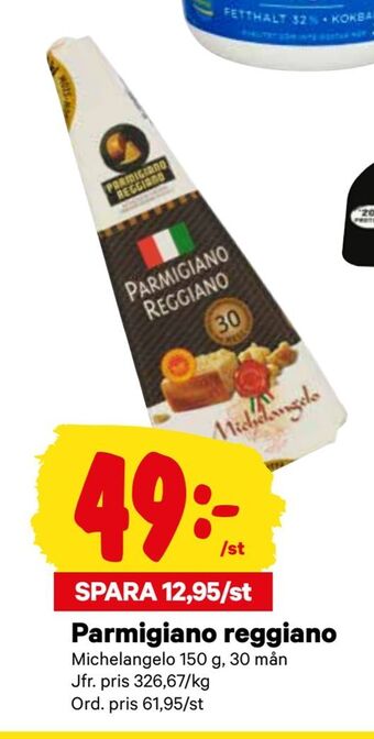 City Gross Parmigiano reggiano erbjuda