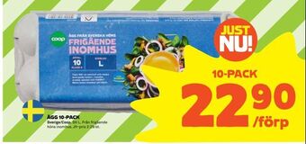 Coop Ägg 10-pack erbjuda