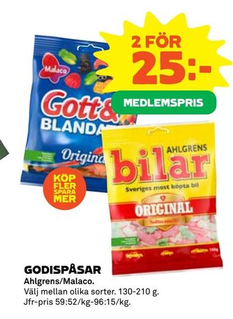 Coop Godispåsar erbjuda
