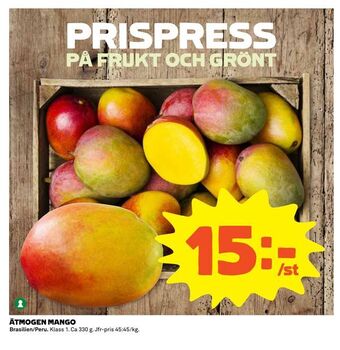 Coop Extra Ätmogen mango erbjuda
