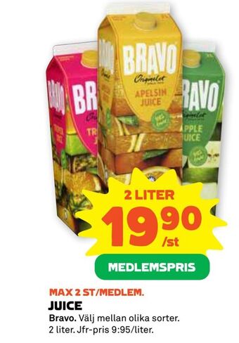 Coop Forum Juice erbjuda