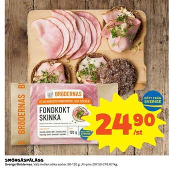 Coop Daglivs Smörgåspålägg erbjuda