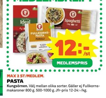 Coop Daglivs Pasta erbjuda