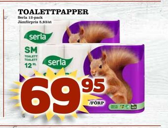 Din Mat Toalettpapper erbjuda