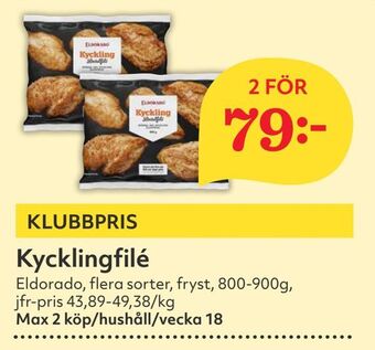 Hemköp Kycklingfilé erbjuda